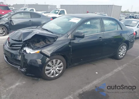 2013 Toyota Corolla Le из США, поврежденный, VIN 5YFBU4EE4DP132098